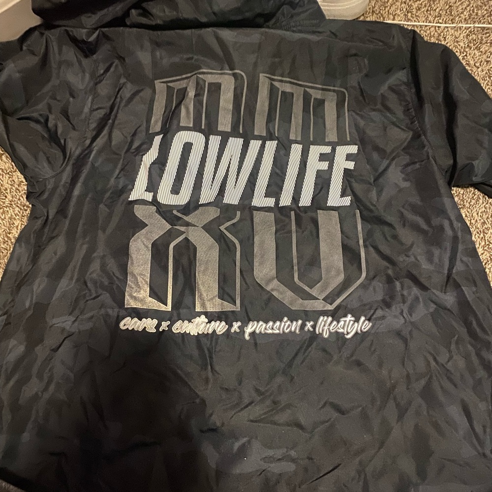 Lowlife X Cars windbreaker